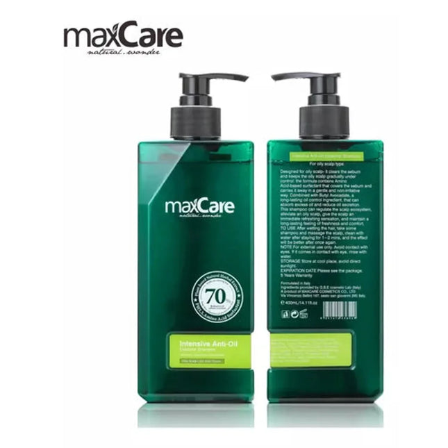 Shampoo Anti Oil Cabello Graso 400ml MaxCare