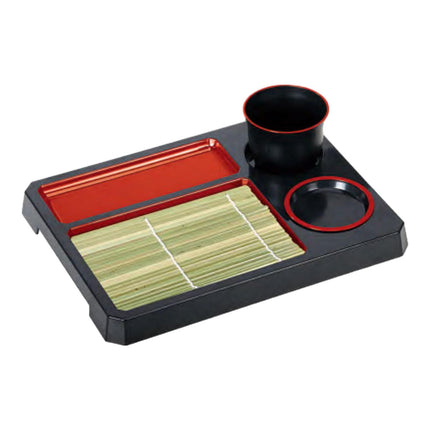 Bandeja Para Servir Sushi, Plato De Comida, Plato De Fideos Soba Para El Hogar, Restaurante, Picnic, 29,3 X 22 X 2 Cm