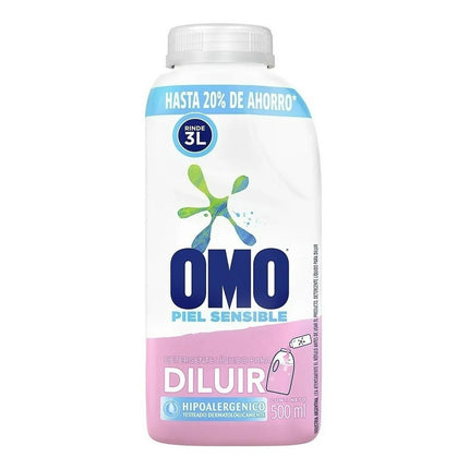 Omo Detergente Diluir Piel Sensible 500Ml Om