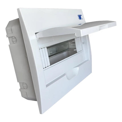 Tablero Eléctrico Embutido Drl 12 Modulos Tapa Blanca Sec