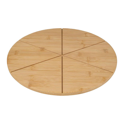 Tabla De Cortar Pizza Multiusos Para Servir Queso, Para Hornear Queso Y Bistec, 6 Rejillas De 33 Cm