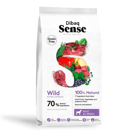 Sense Libre de Granos Jabalí &amp; Ciervo 10 kg – Alimento Hipoalergénico para Perros Adultos sin Cereal...