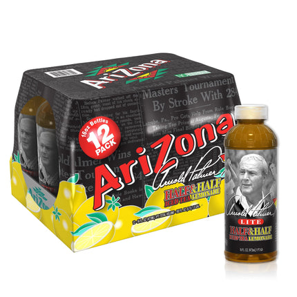 Té embotellado AriZona Premium Brewed Arnold Palmer, 473 ml, paquete de 12