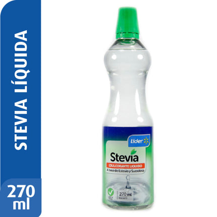 Endulzante Líquido Stevia Botella, 270 ml