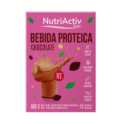 Nutriactiv Bebida Proteica Sabor Chocolate