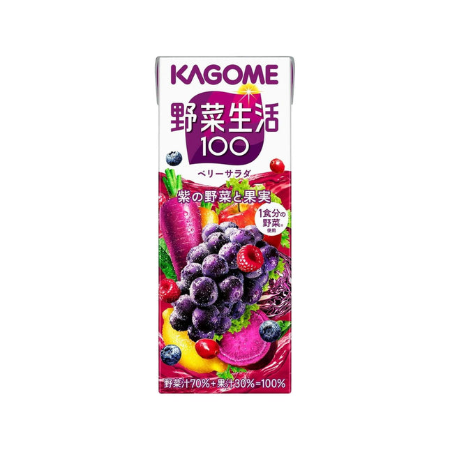 Jugo Ensalada Frutos Rojos Kagome 200 Ml