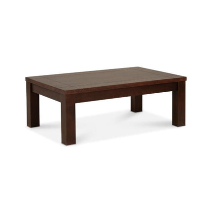 Mesa De Centro Ñuble 110X70X40 Cm Chocolate