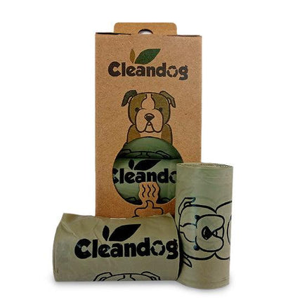 Cleandog Bolsas biodegradables para desecho de perro 120 unid | Apishop.cl