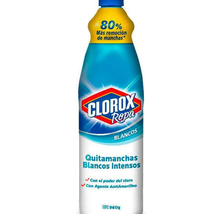 Clorox Quitamanchas poder dual blancos 960 gr | Apishop.cl