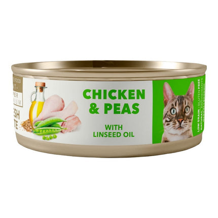 Alimento Húmedo Gato Adulto Pollo Y Guisantes 80 Gr
