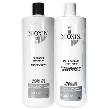 Dúo Shampoo y Acondicionador Nioxin System 1 200 ml