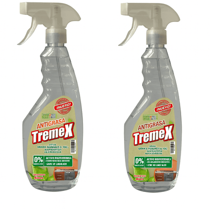Pack x2  Tremex Limpiador Antigrasa Orgánico Ecoactivo con Gatillo 500 cc