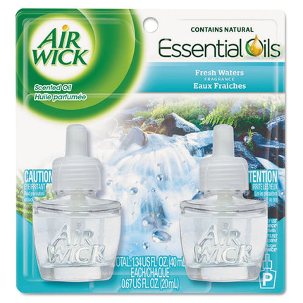 Aceite perfumado Air Wick Plug in 2 recargas para agua dulce, 40 ml