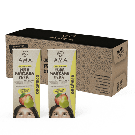 Pack 24 unid - Jugo Manzana Pera 200 cc