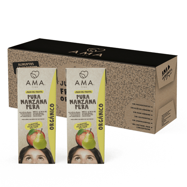 Pack 24 unid - Jugo Manzana Pera 200 cc