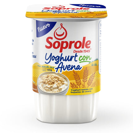 Yoghurt Batido Con Avena, 155 g | Apishop