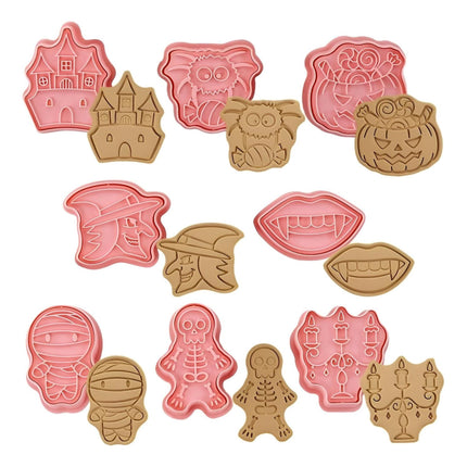 Moldes Galletas Halloween Cortadores De Galletas Cortador