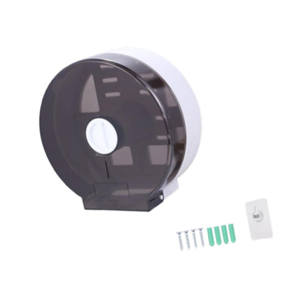 Dispensador De Papel Higiénico De Pared Redondo Comercial Para Restaurante Negro