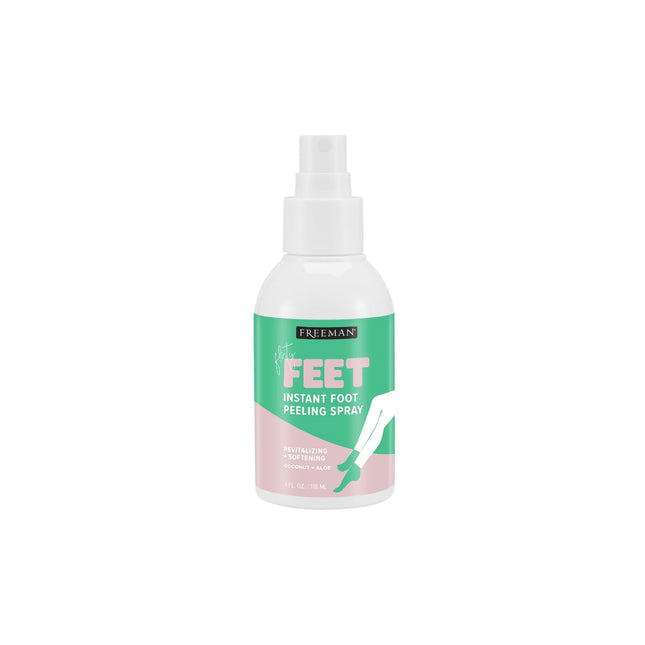 Spray exfoliante para pies Freeman Flirty Feet, 118 ml, vegano, libre de crueldad animal