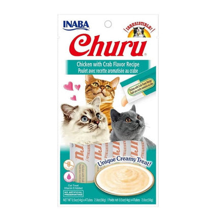 Churu - Cat con Pollo Sabor Cangrejo 56Gr