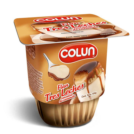 Flan Tres Leches Postre, 100 g | Apishop