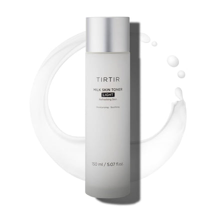Tónico TIRTIR Milk Skin Light 150 ml con 4% de niacinamida vegano