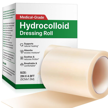Rollo hidrocoloide para el cuidado de heridas RSGRT cortado a medida de 1,5 m