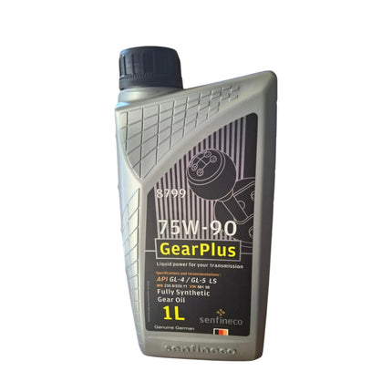 Aceite transmision manual y diferencial 75w90 fully syntetic
