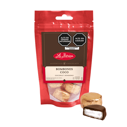 Bombones De Chocolate Coco 100g La Ibérica