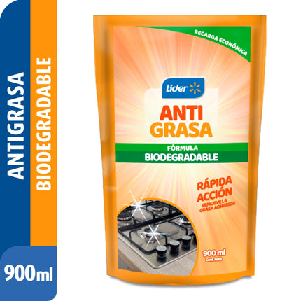 Limpiador Antigrasa Líquido  Doypack, 900 ml