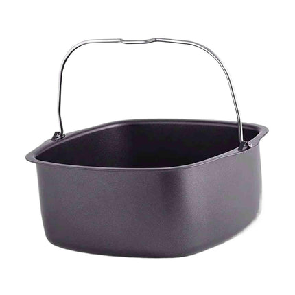 Sartenes Para Freidora De Aire De Acero Al Carbono, Accesorio Para Freidora De Aire Para Filetes, Verduras, Pollo, 8 Pulgadas