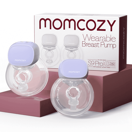 Extractor de Leche Eléctrico Momcozy S9 Pro 24mm Morado