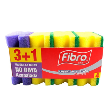 Esponja acanalada 3x2 Fibro Display