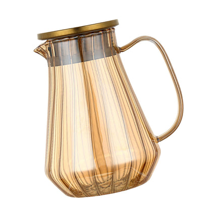 Jarra De Té Helado 1.2L Jarra De Vidrio Jarra De Vidrio De Borosilicato Para Leche Hogar