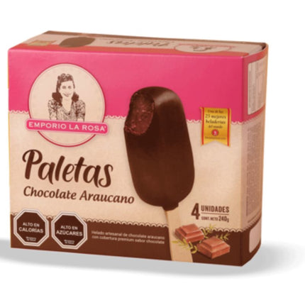 Helado Paleta Chocolate Araucano Paleta, 240 gr - Emporio La Rosa | Apishop