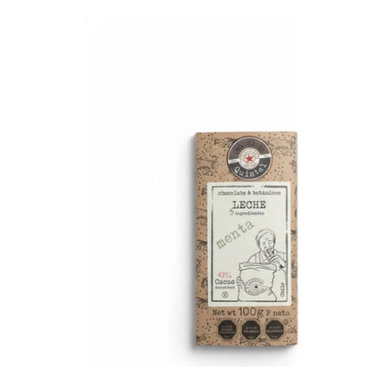 Quintal - Chocolate Bitter 60% Cacao Menta - Barra 50g