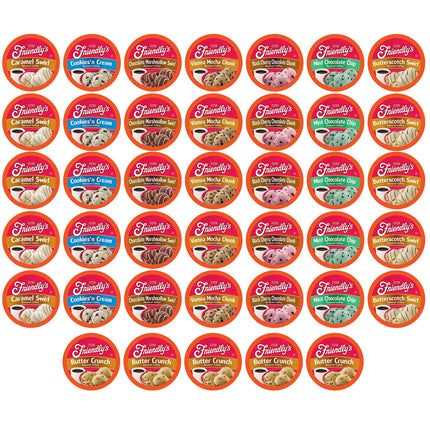 Coffee Pods Friendly's con sabor a helado, 40 unidades