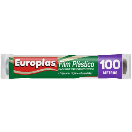 Papel Film Plástico 100 Metros Sin Corte, 100 Metros