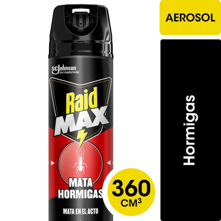 Insecticida Aerosol Mata Hormigas, Aerosol 390 cc