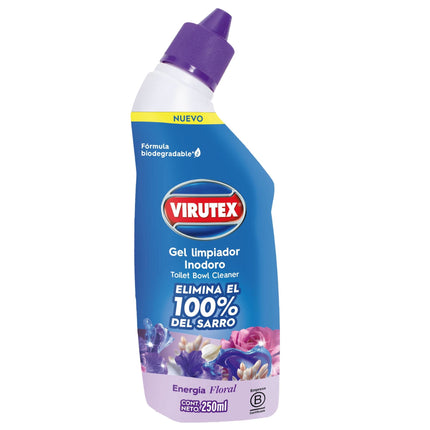 Gel Líquido Inodoro  Energía Floral, 250 ml