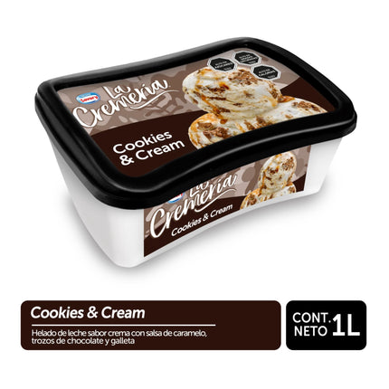Helado Cookies & Cream Cassata, 1 L - La Cremería | Apishop