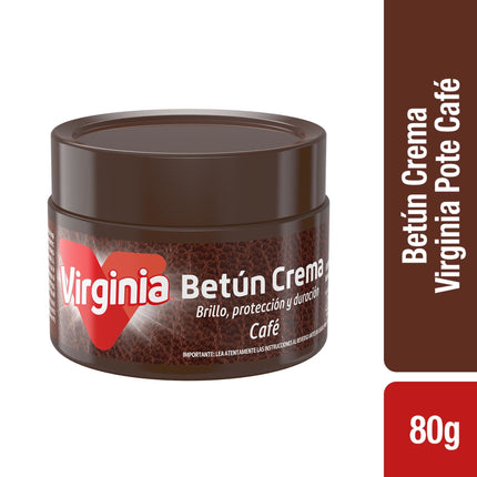 Betún para Calzado Crema Café Frasco, 80 g