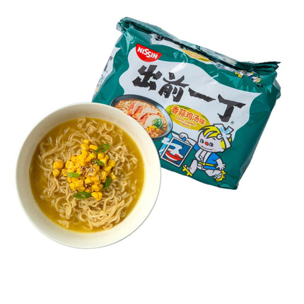 Ramen Instantáneo Pollo Ajo Nissin 81 Gr