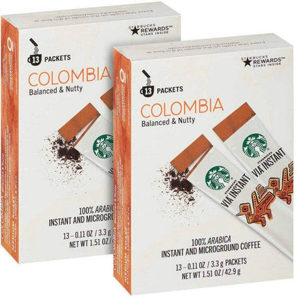 Café Starbucks Vía Instant Medium Roast Colombia x26
