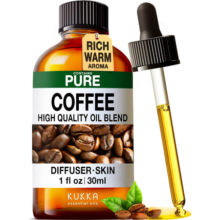 Aceite esencial KUKKA Coffee 30 ml para cabello, piel, difusor