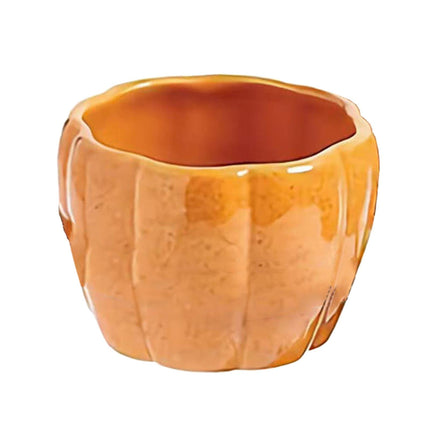 Tazón Para Bocadillos Para Dulces Cena Calabazas Suministros Para Fiestas Una Taza De Calabaza