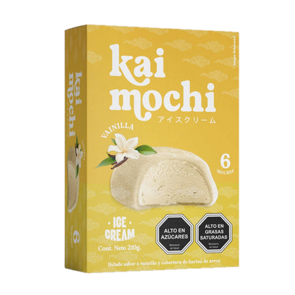 Helado Vainilla Caja, 210 g - Kai Mochi | Apishop