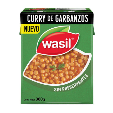 Curry de Garbanzos Caja, 380 g