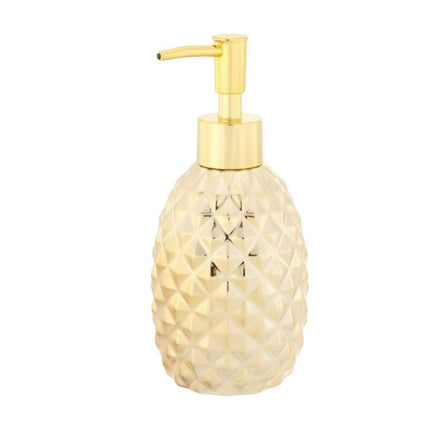 Dispensador Jabón Alcohol Gel 400ml Decorativo Piña