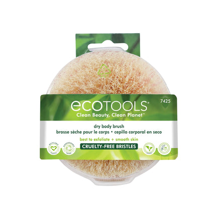 Cepillo seco EcoTools para el cuidado de la piel después de la ducha y el baño